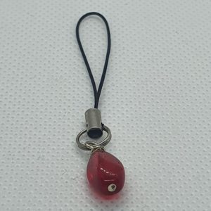 Nyckelring - Röd/Silver